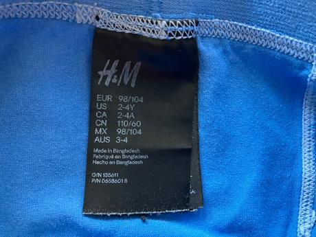 Boxerky, h&m,98