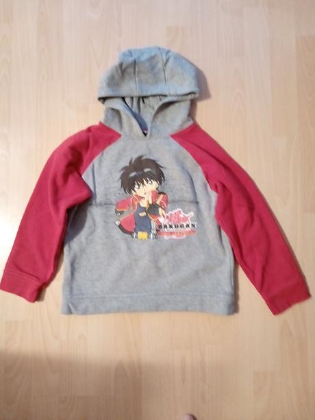 Chlapčenská mikina (134) bakugan, 134