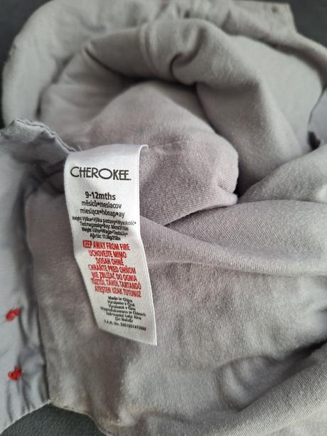 Podšité nohavice 9-12mes, cherokee,80