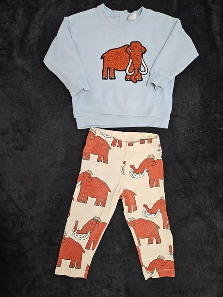 Lindex suprava mikina a leginy 80, lindex,80