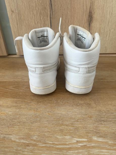 Biele vyššie tenisky nike, nike,37