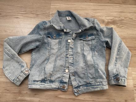 Riflový kabát, h&m,128