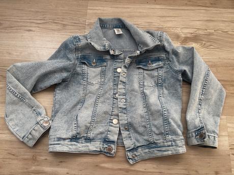 Riflový kabát, h&m,128