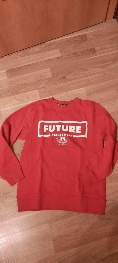 Cervena mikina c.152/158, bonprix,152