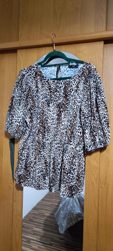 Vzorovaná blúzka f&f veľ 42, f&f,42