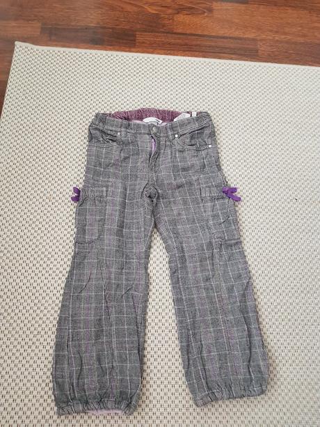 Oteplene nohavice 4.50e, h&m,110