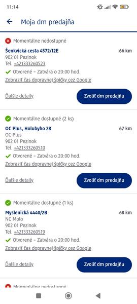 Kde zoženiem chladivé náplaste v Pezinku alebo Komárne?