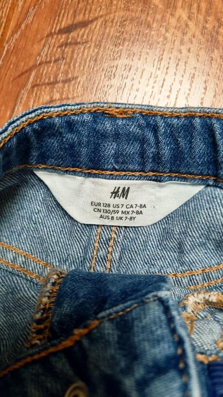 B3718 šortky, h&m,128