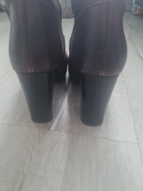 Dámske kožené čižmy ann mex, 38