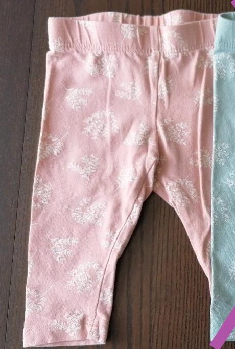 Listockove legíny ružové, lindex,62