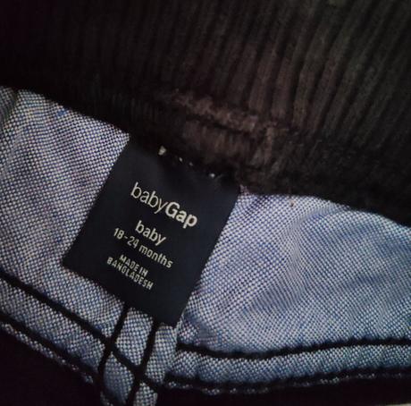 Menčestrové nohavice, gap,92