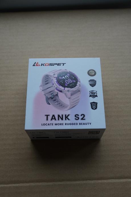 Ružové smartwatch kospet tank s2 pink, 