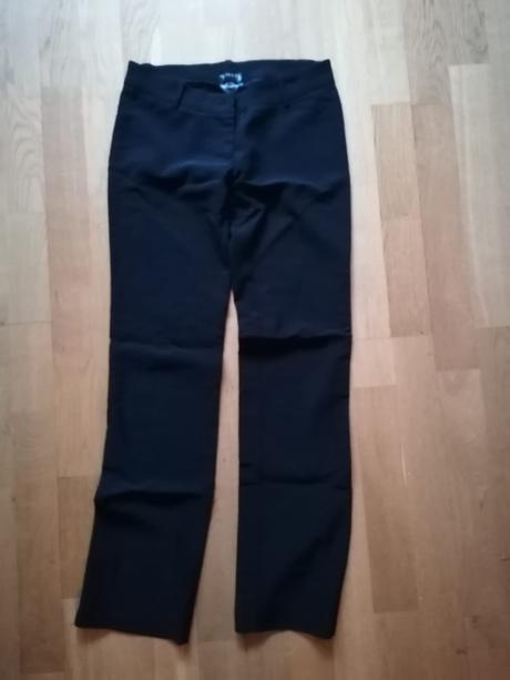 Elegantné čierne nohavice č. s, terranova,s