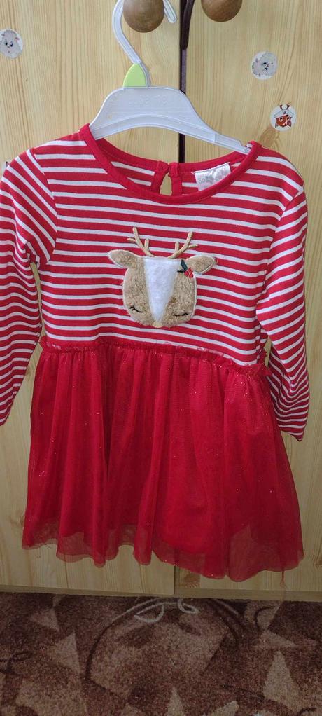 Vianočné šaty veľkosť 98, pepco,98