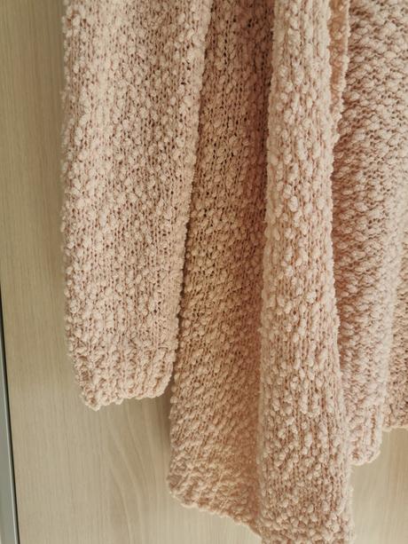 Mäkký ružový cardigan, takko,l