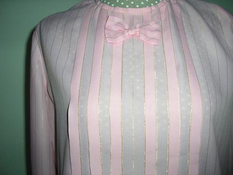 981. blúzka s mašľou, l