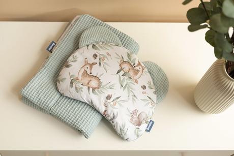 Sensillo sada do hlbokého kočíka wafel srnky/mätov, 