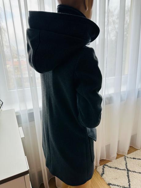 Štýlový vlnený kabát, f&f,s