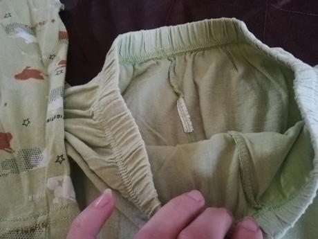 Bavlnené tenké pyžamko s tankami, 128