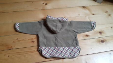 Detská flaušová mikinka, 92