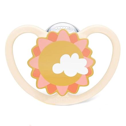 Nuk silikónový cumlík space 1ks, 18-36m, nuk