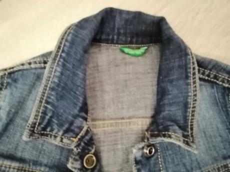 Riflíková bundička, košeľa, benetton, zara, 122–134