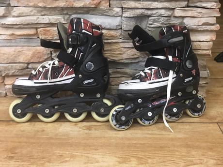 Kolieskove korcule nastavitelne, tempish,38