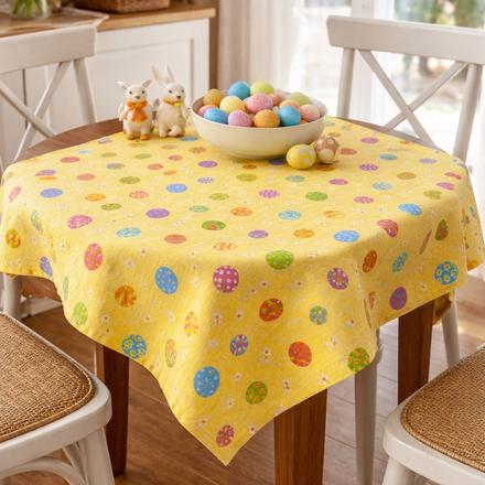 Žltý veľkonočný obrus 60/60 cm, 