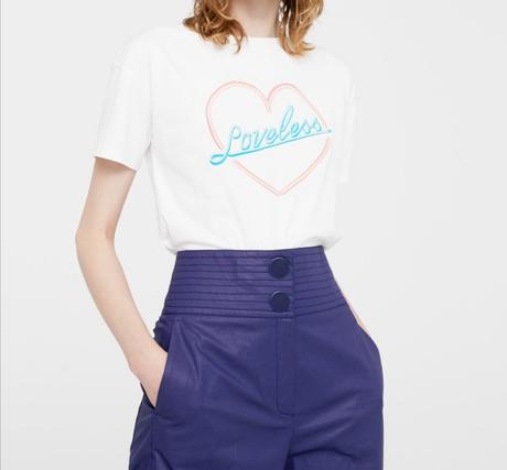 Krásne crop top tričko s krátkym rukávom, mango,s