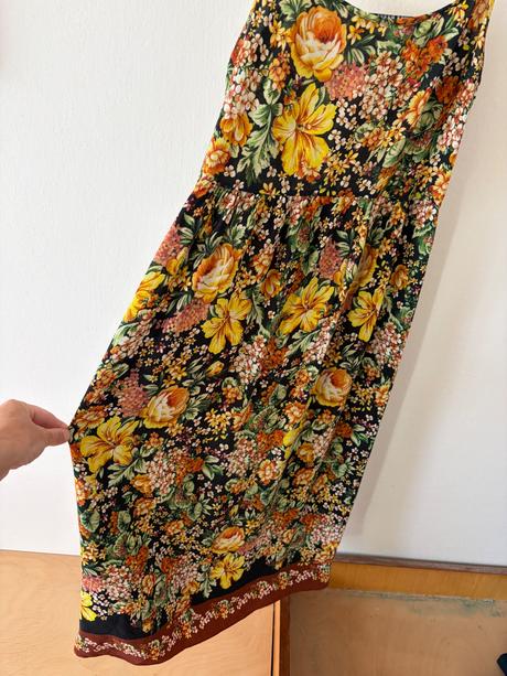 Zara prekrasne saty xs/s v style dolce kvetovane, zara,xs