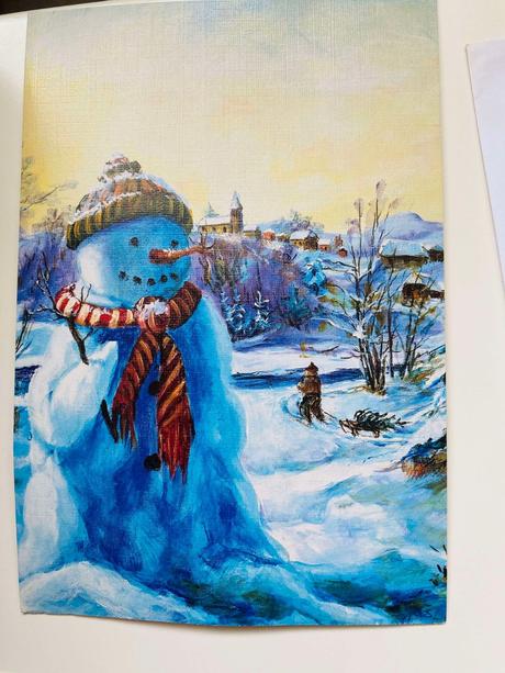 Nádherné vianočné nostalgické pohľadnice vintage,