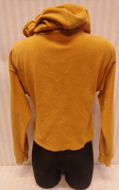 Dámska crop mikina klokanka, bershka, bershka,xs