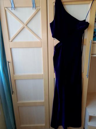 Mango kombinéza samet lila, mango,s