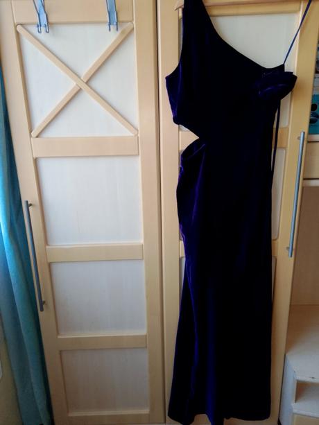 Mango kombinéza samet lila, mango,s