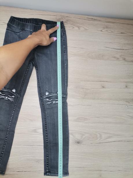 Dievčenské rifle, h&m,116