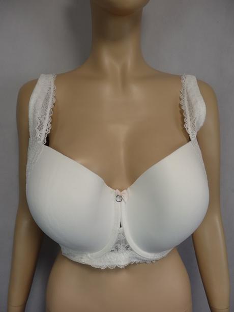 Luxusná biela podprsenka, 100d