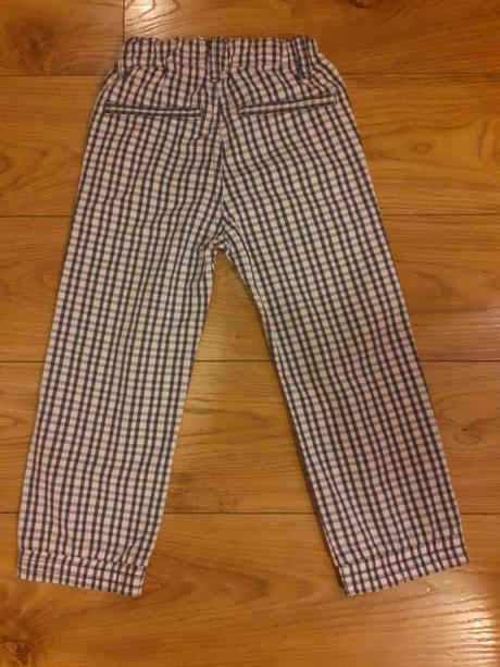 Bavlnene letne nohavice s regul.pasom, 98