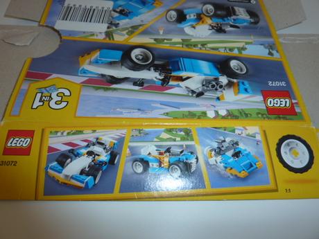 Lego creator formula 3v1, 