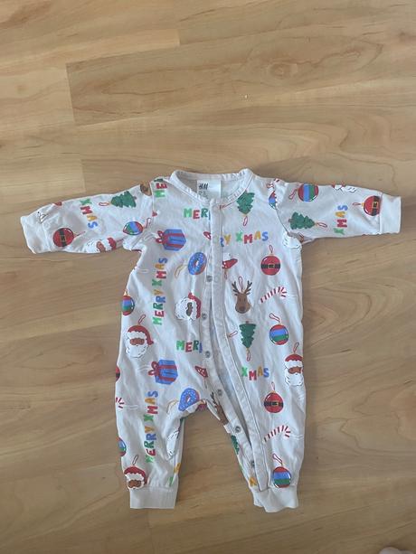 Vianocne pyzamo(h&m) 62, h&m,62
