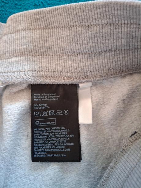 Tepláky, h&m,170