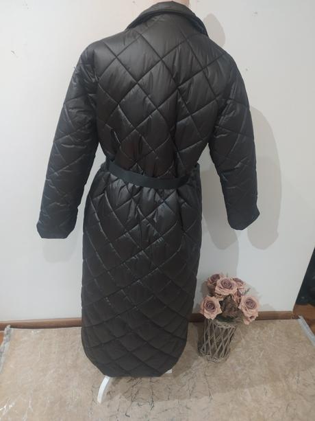 Dlhý prešívany kabát, l / m