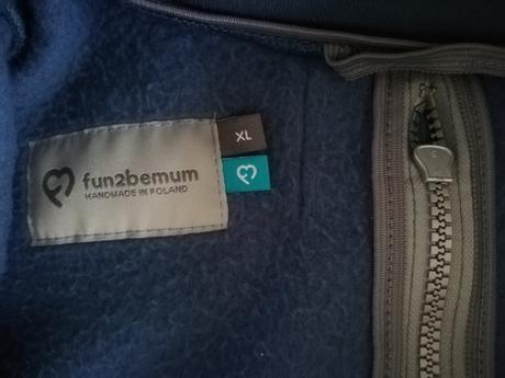 Tehotenská a nosičská bunda fun2bemum, xl