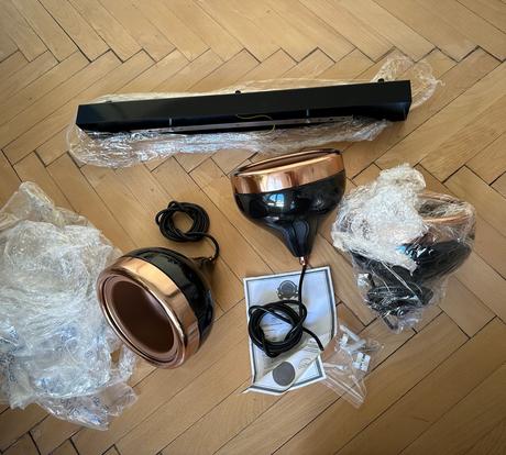 Závesné svietidlo bonami opviq lights yildo za 50e, 