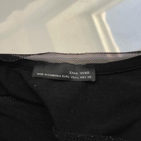 Zara tričko oversize, zara,s