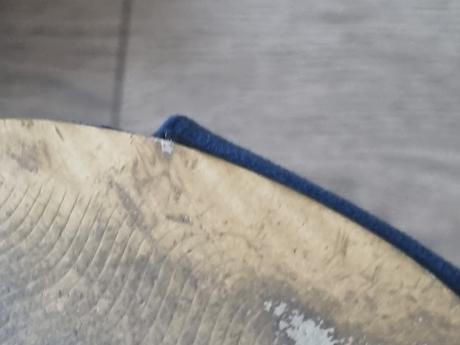Tmavomodré sandále na zips orsay 36, 36