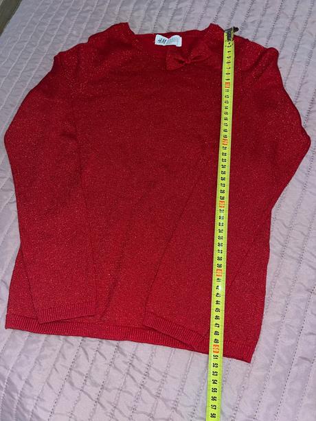 Trblietavy sveter 134/140, h&m,134