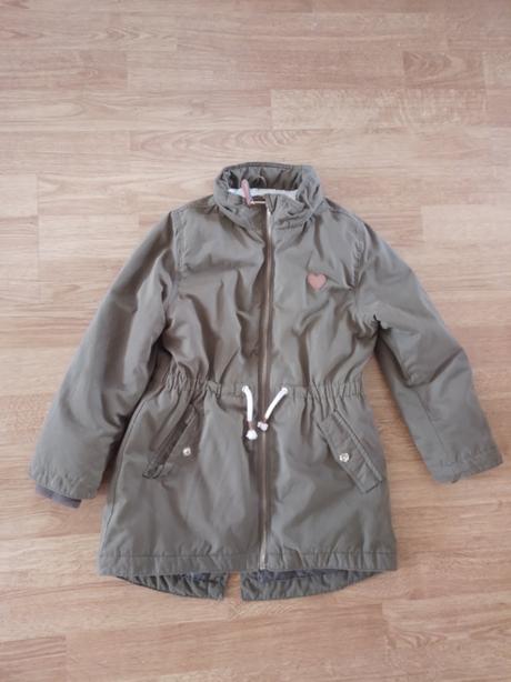 Dievcenska zimna parka, h&m,128