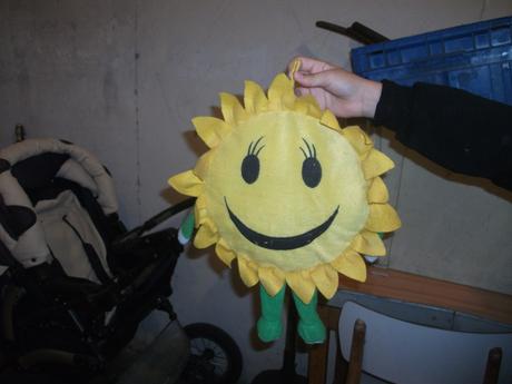 Plysove slniecko na zavesenie, 