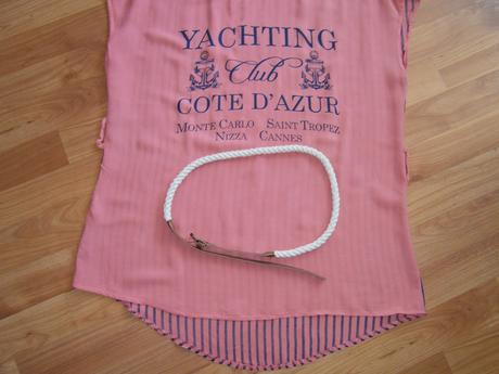 Lososové tričko, m