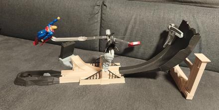 Hot wheels dráha superman,